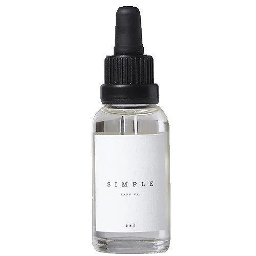 Simple Vape Co. - One - Elderflower & Pear