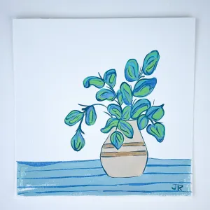 Simple Vase in Gouache