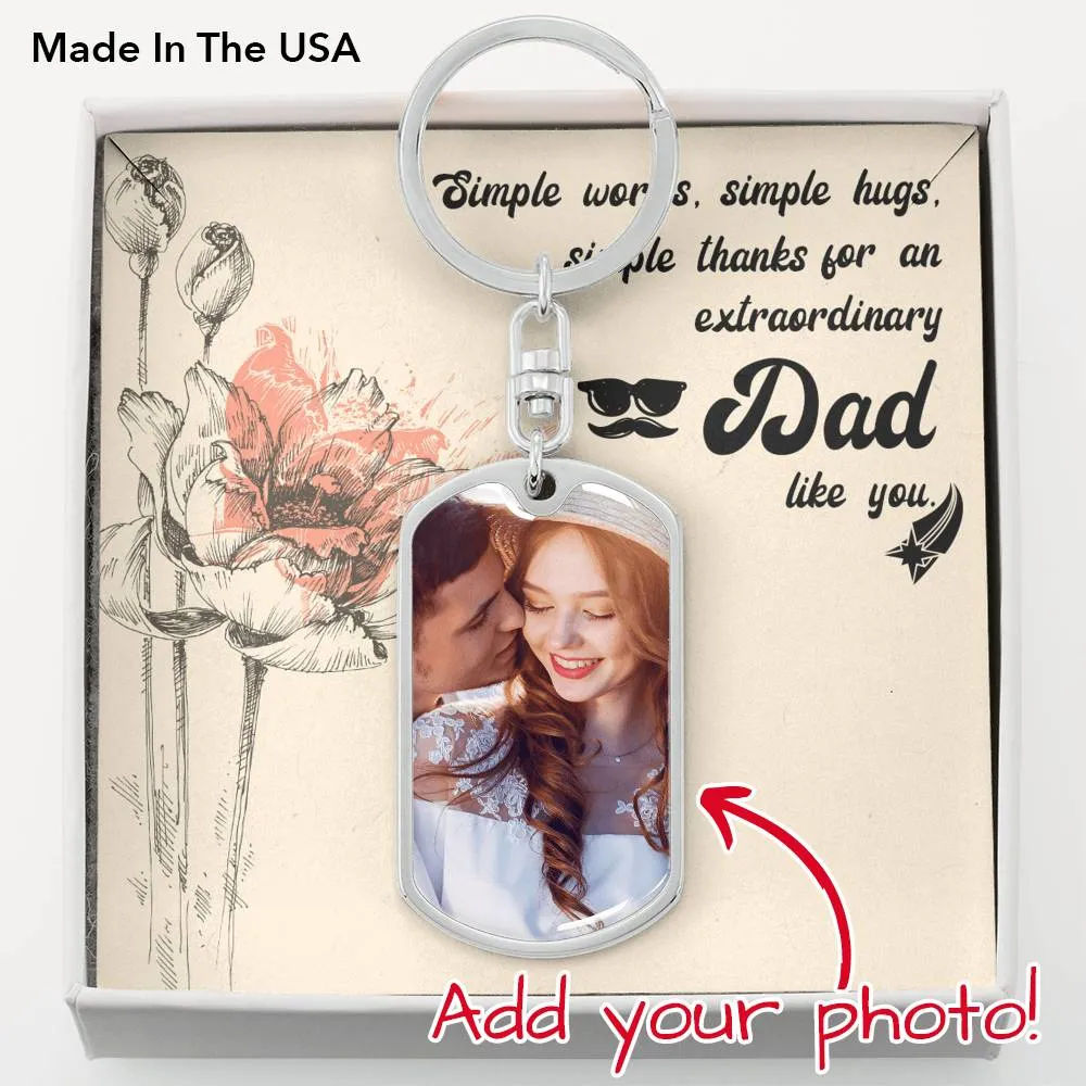 Simple Works Simple Hugs Simple Thanks For on Extraordinary Dad Like You