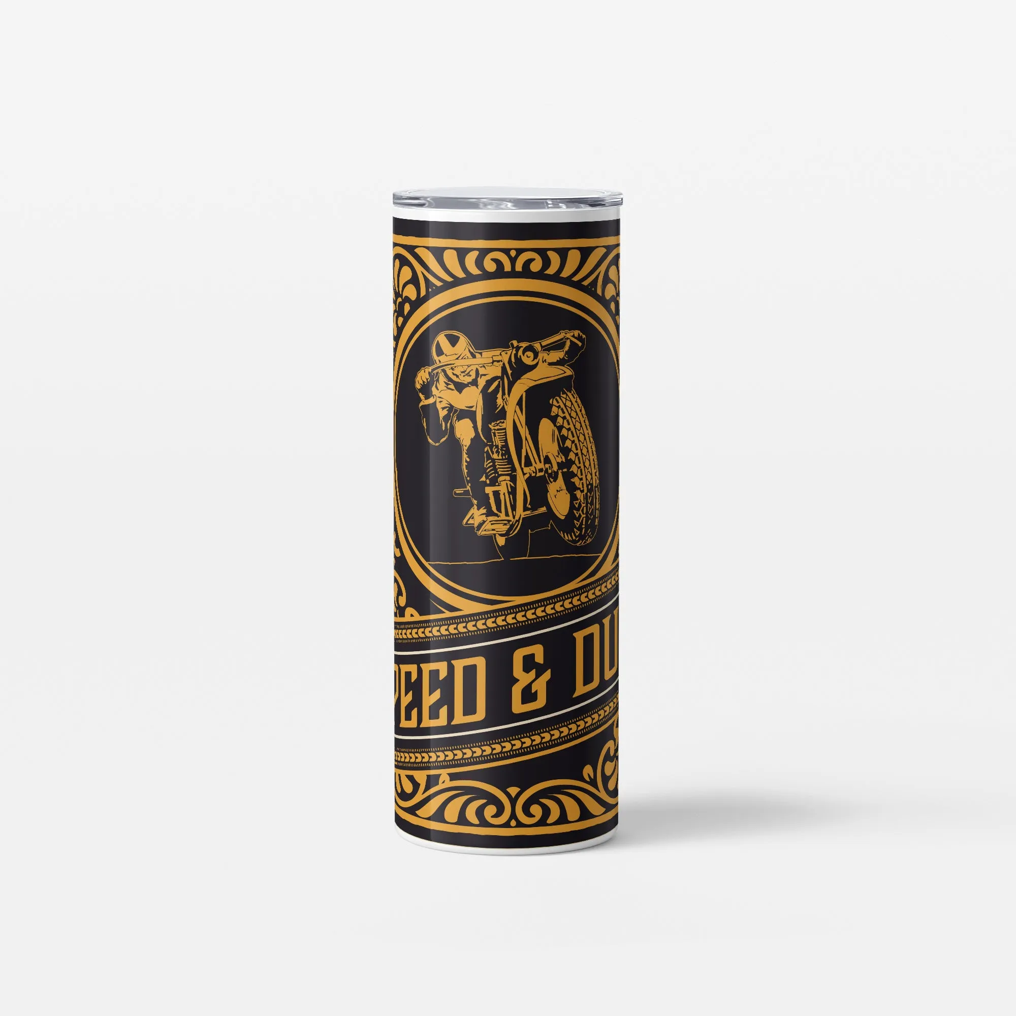 Skinny Tumbler - Speed & Dust Elegant