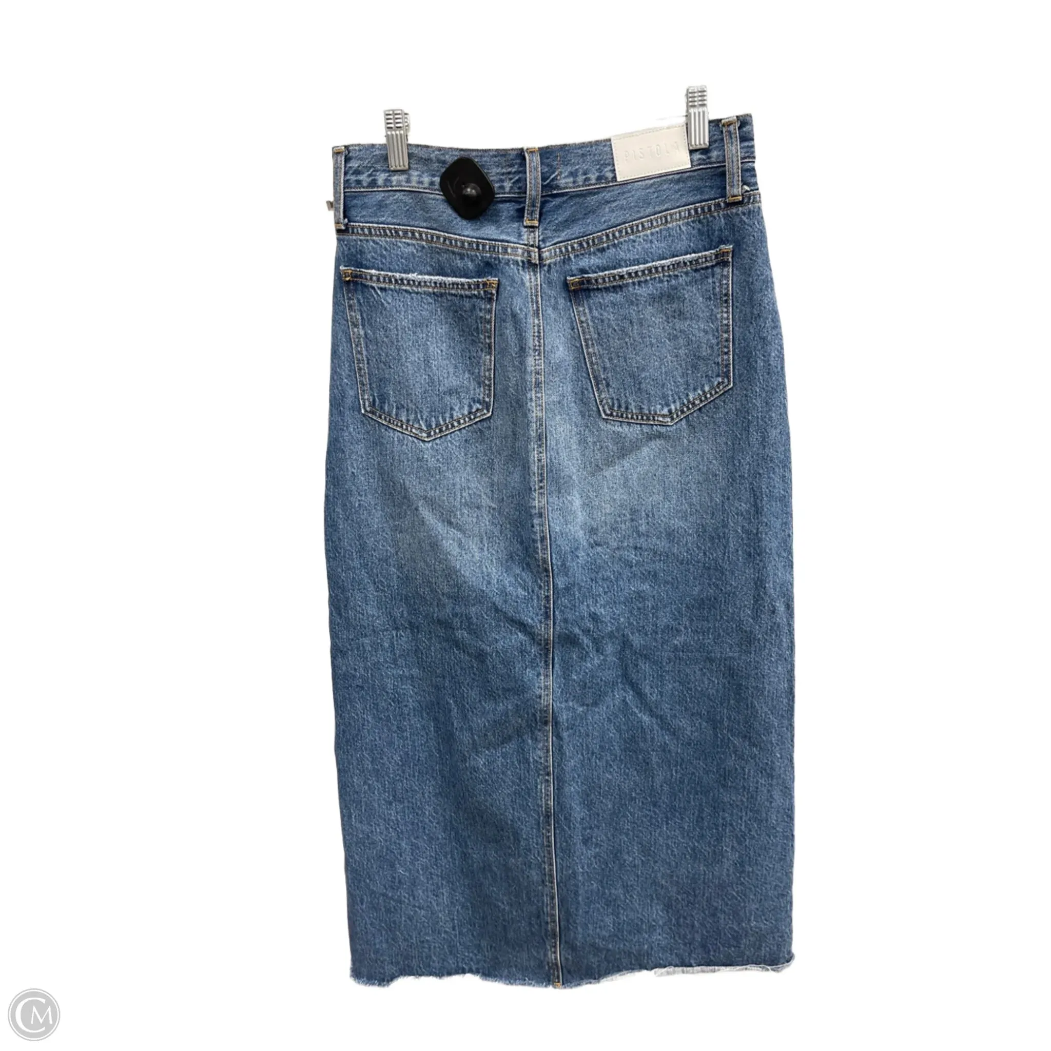 Skirt Maxi By Pistola In Blue Denim, Size: 4