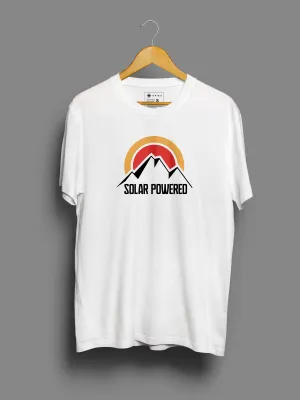 Solar Powered | Printed  T shirt