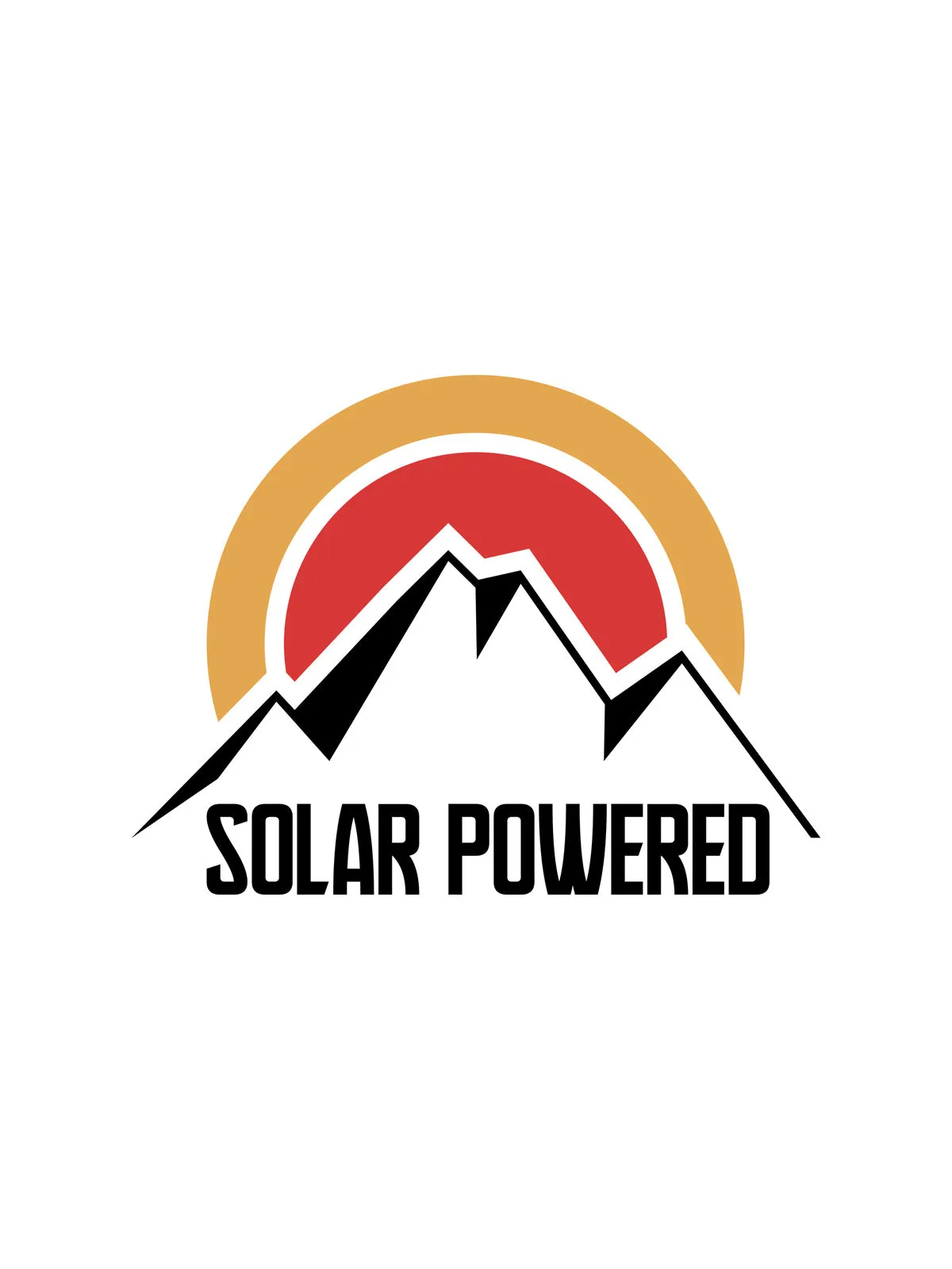 Solar Powered | Printed  T shirt