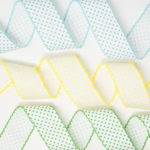 Spring Swiss Dot Moonstitch