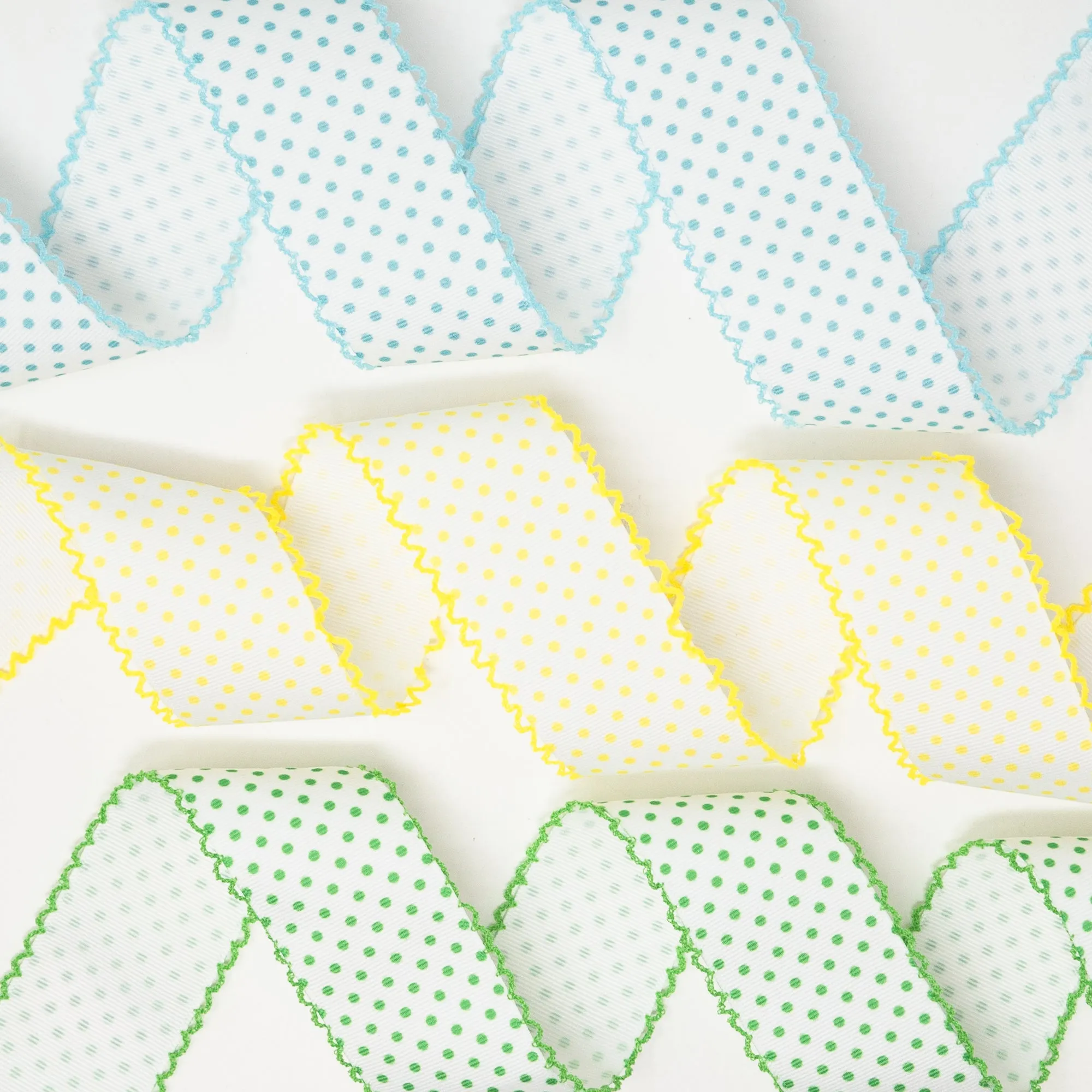 Spring Swiss Dot Moonstitch