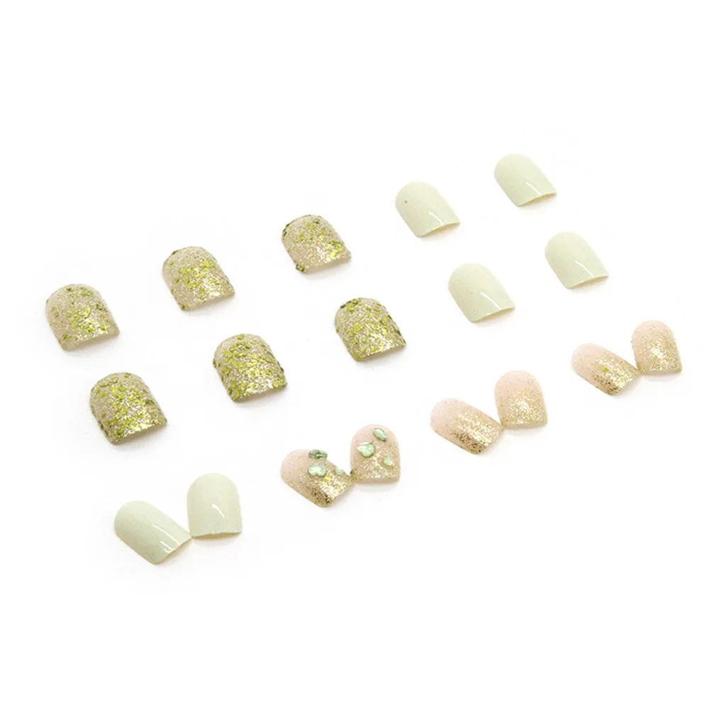 Square fresh milk green fried melon