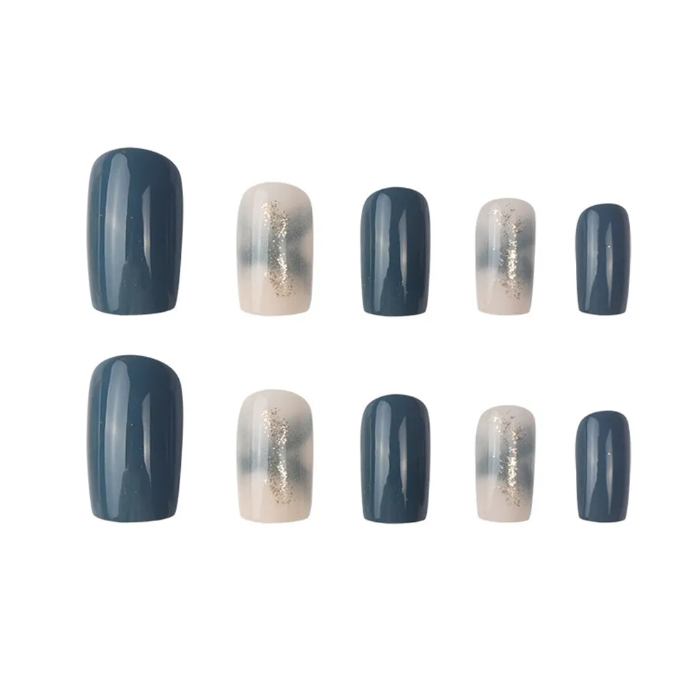 Square Haze blue halo marbling