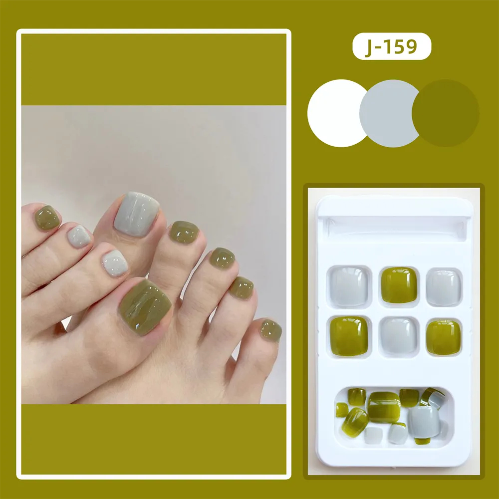 Square Toe Matcha lced Grey