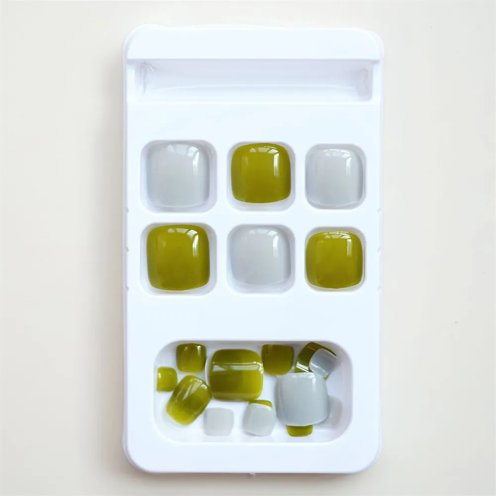 Square Toe Matcha lced Grey