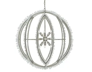 St. Thomas Glass Orb Chandelier