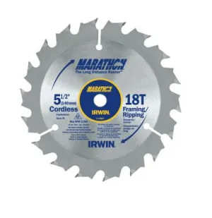 Stanley® Products Cordless Circular Saw Blades, 5 1/2 in, 18 Teeth, 14027