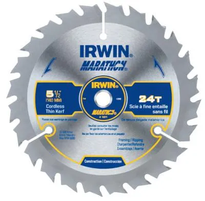 Stanley® Products Cordless Circular Saw Blades, 5 1/2 in, 24 Teeth, 14011