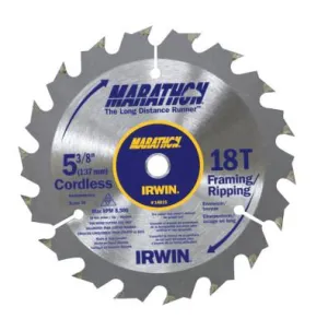Stanley® Products Cordless Circular Saw Blades, 5 3/8 in, 18 Teeth, 14015