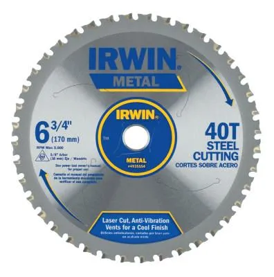 Stanley® Products Metal Cutting Blades, 7 1/4 in, 48 Teeth, 10/PK, 4935556