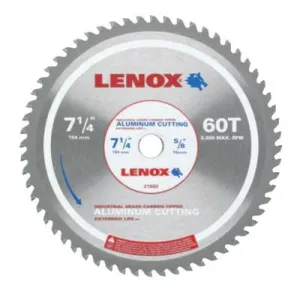 Stanley® Products Metal Cutting Circular Saw Blades, 7 1/4 in, 60 Teeth, 21882AL714060CT