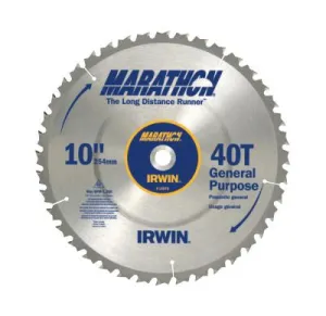 Stanley® Products Miter/Table Saw Blades, 10 in, 40 Teeth, 5/Pk, 24070