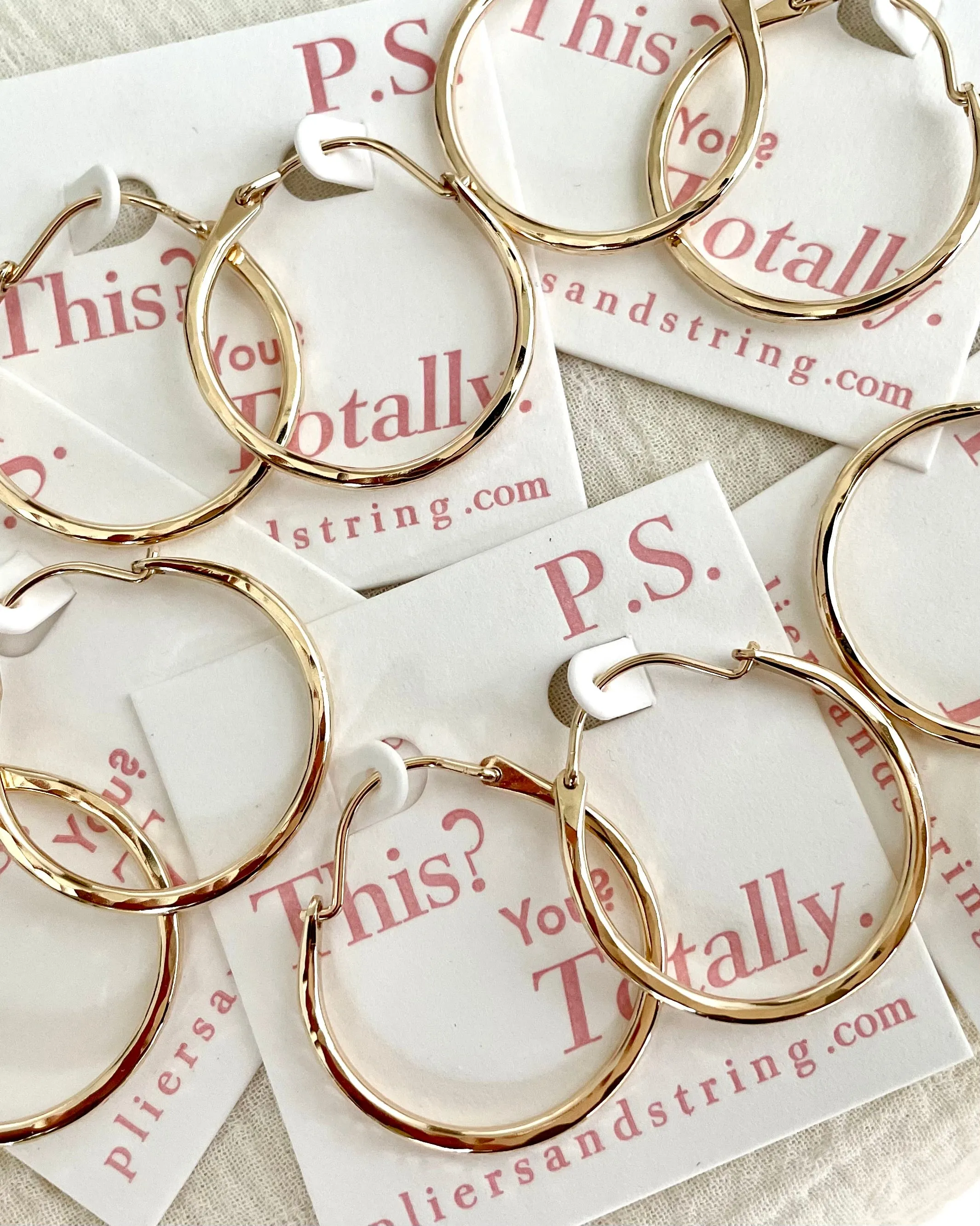 STIX Latch Back Hoops