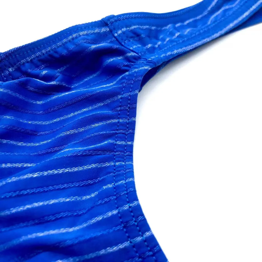 Striped Thongs for Men (4-Pack) JEWYEE C901