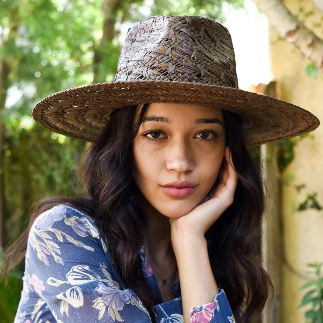 Suki Straw Hat - Brown