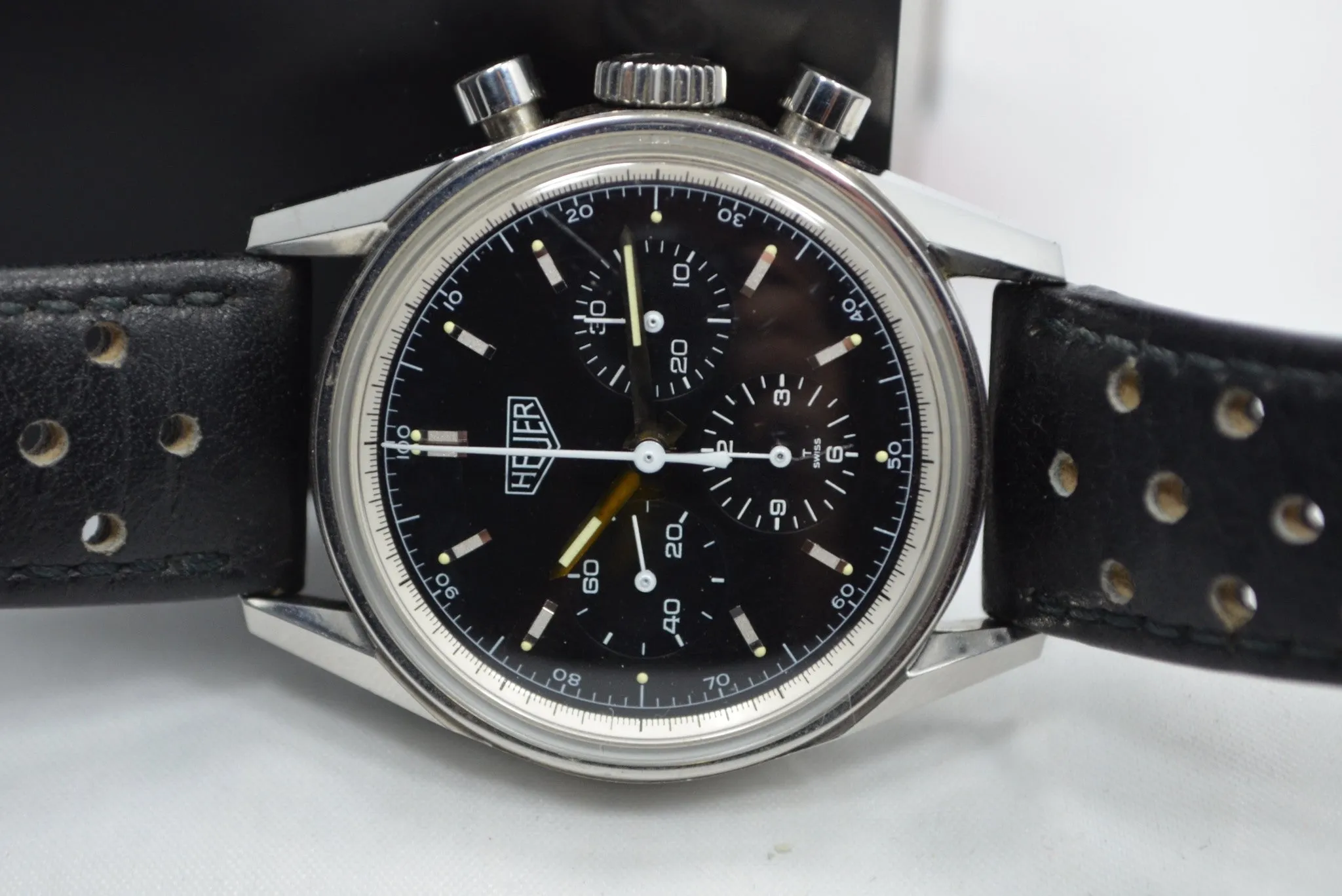 Tag Heuer CS31111 Heuer Carrera Steel Chronograph 1964 Re-Edition Wristwatch