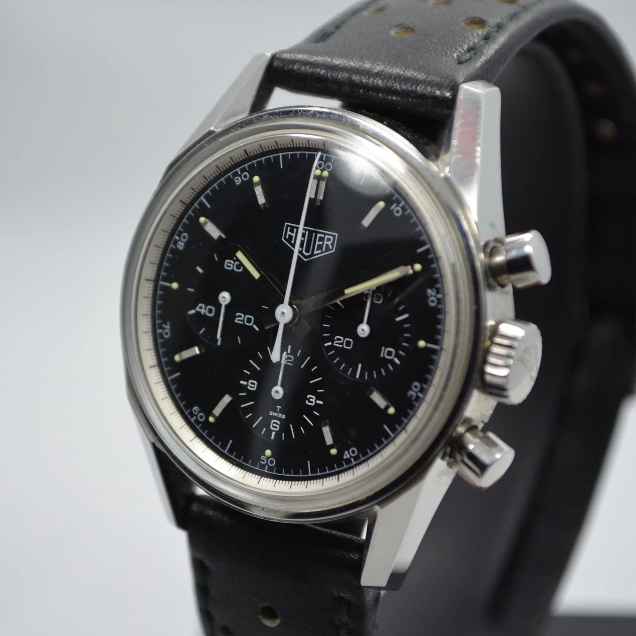 Tag Heuer CS31111 Heuer Carrera Steel Chronograph 1964 Re-Edition Wristwatch