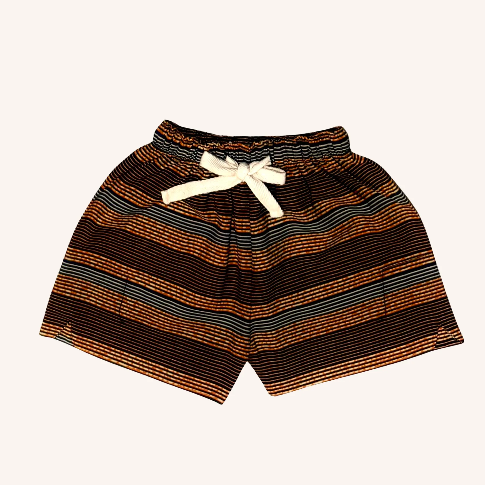 Temi Shorts | Golden Stripe