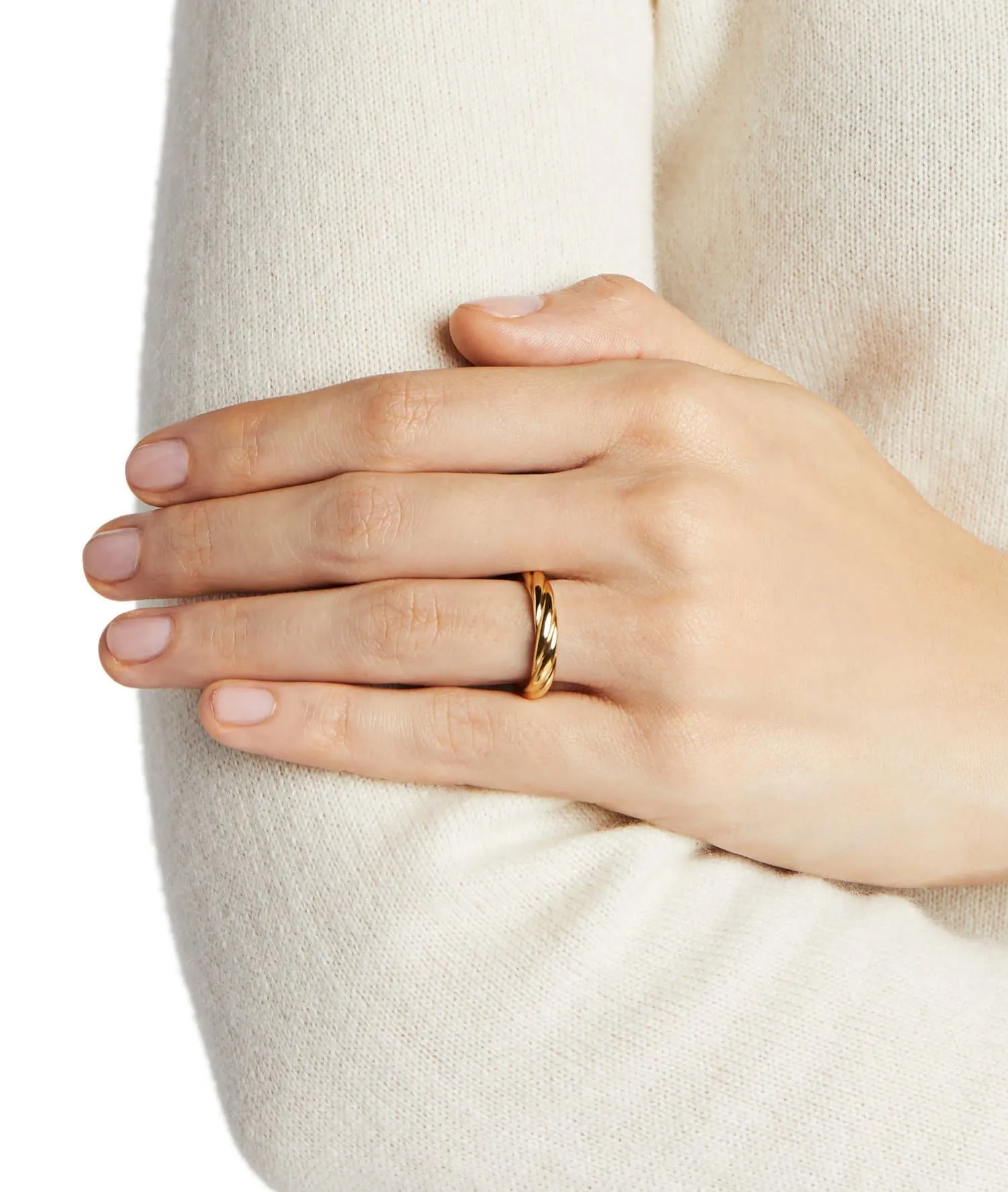 Tenderness Woven Wedding Ring