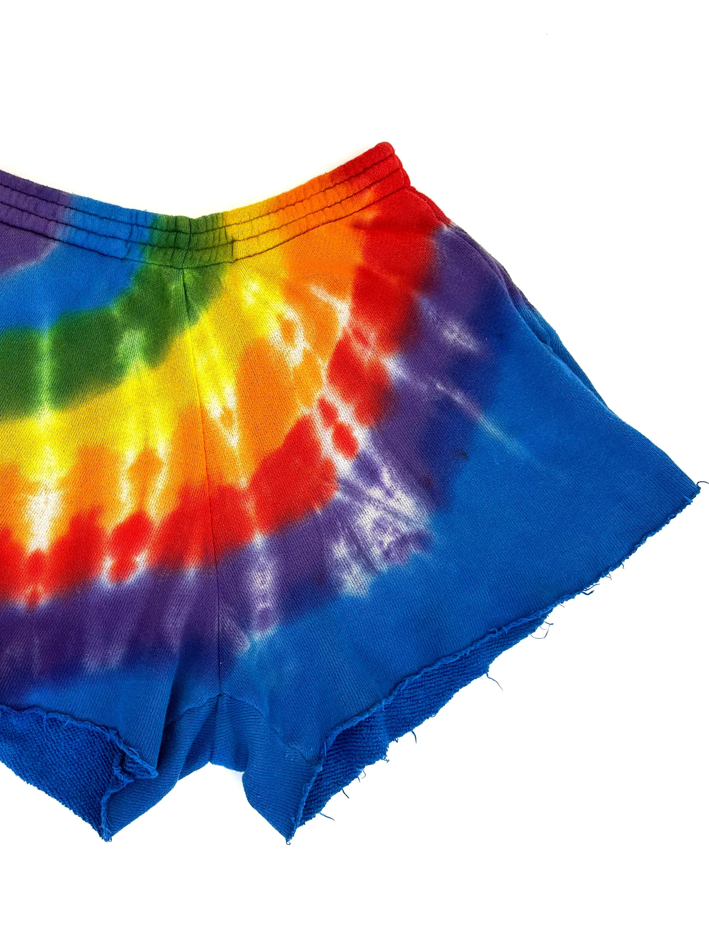The Elder Statesmen Rainbow Void Shorts