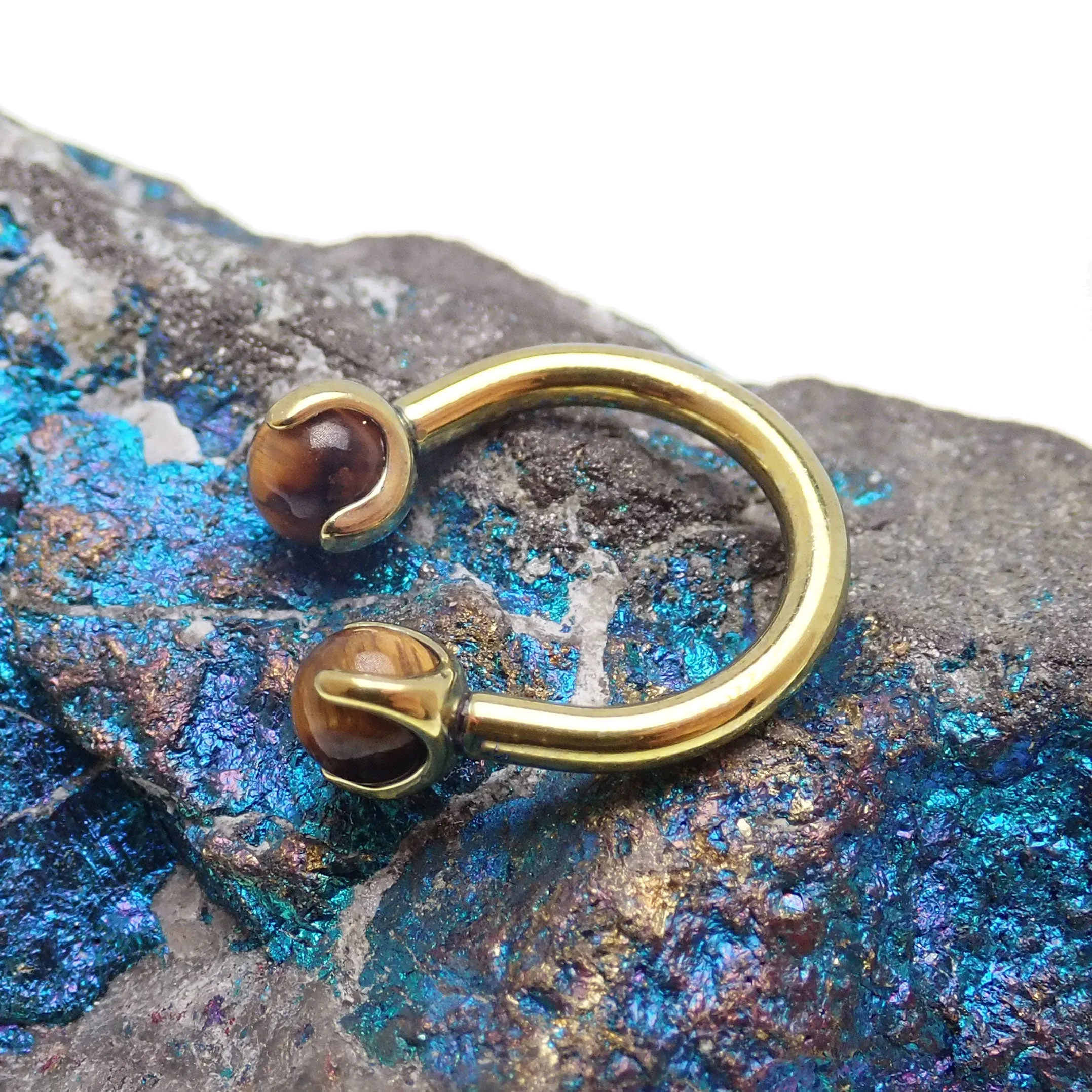 Tiger's Eye Horseshoe 16g