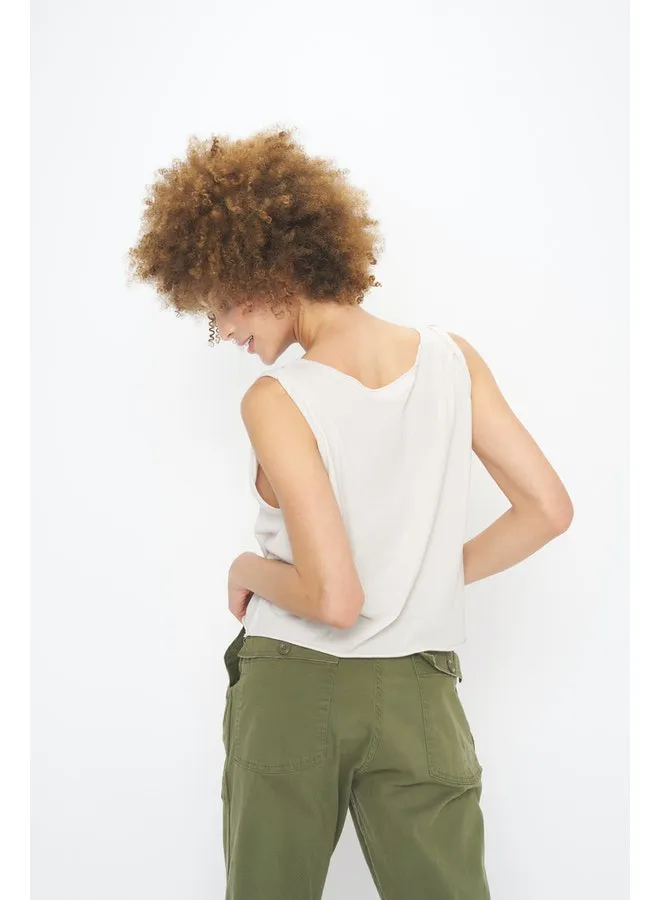 Time Flies Cropped Tank
