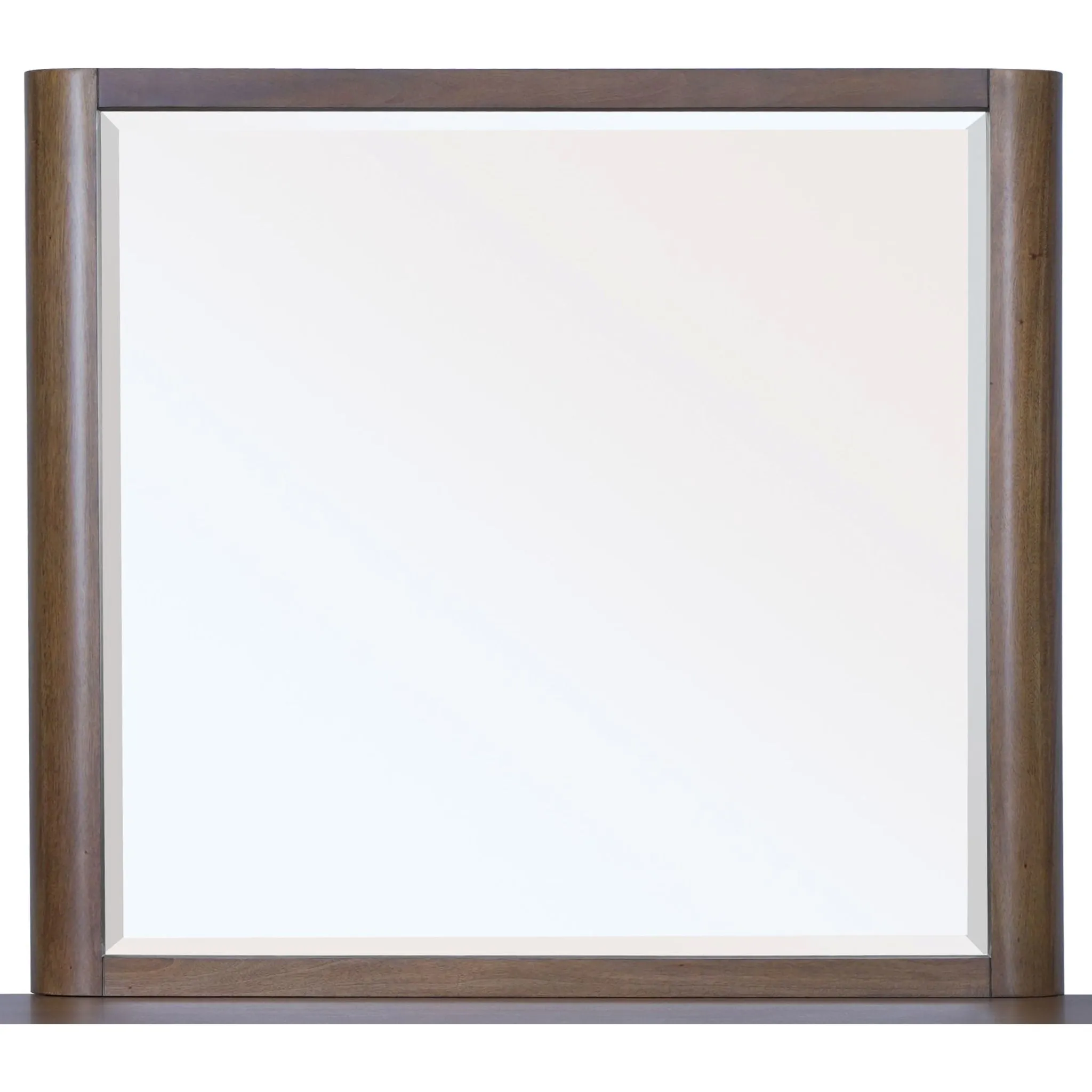 Totes Beveled Glass Wall or Dresser Mirror in English Walnut