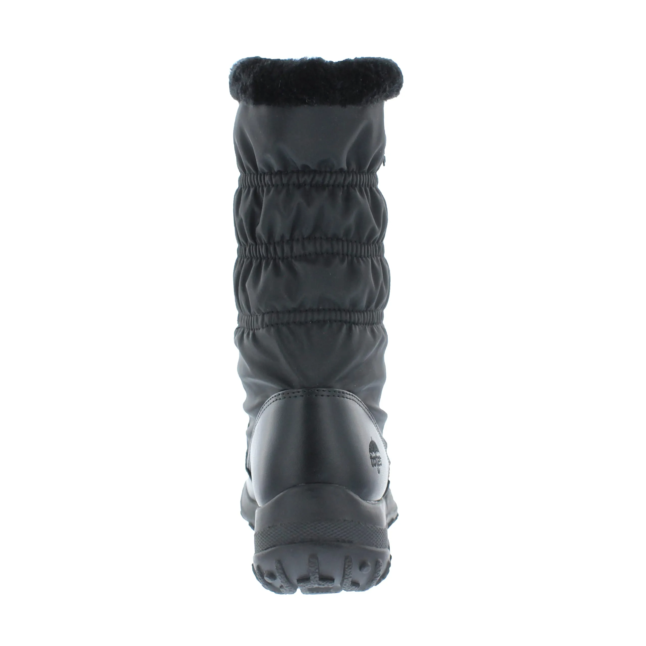 totes Womens Madina Snow Boots, Black, 8