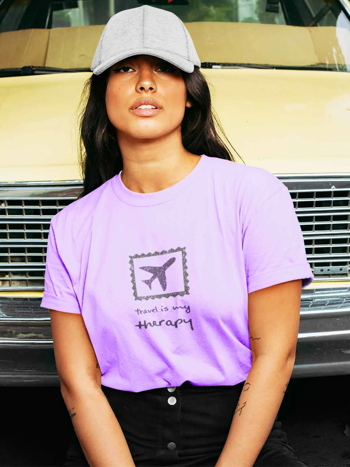 Travel is my Therapy |  Printed T shirt