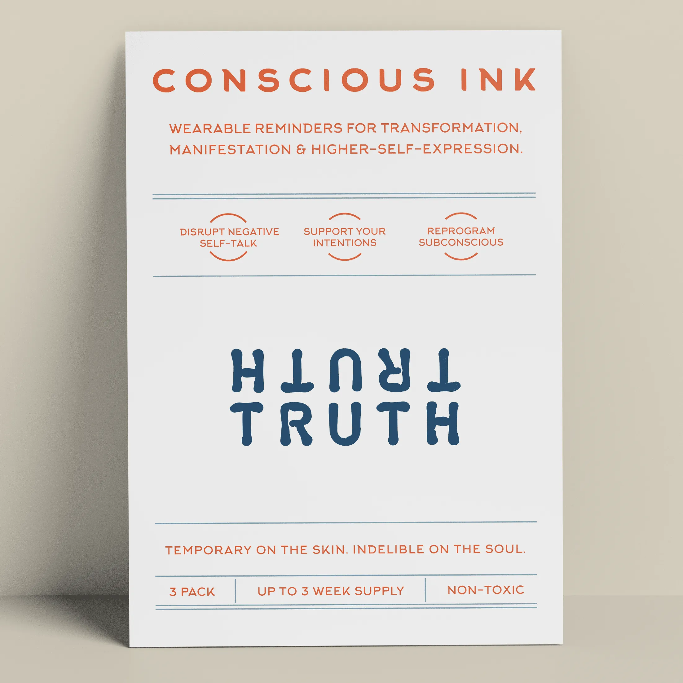 TRUTH TRUTH Manifestation Tattoo
