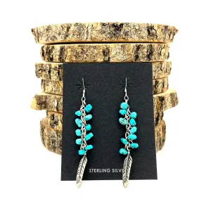 Turquoise Nugget   Feathers