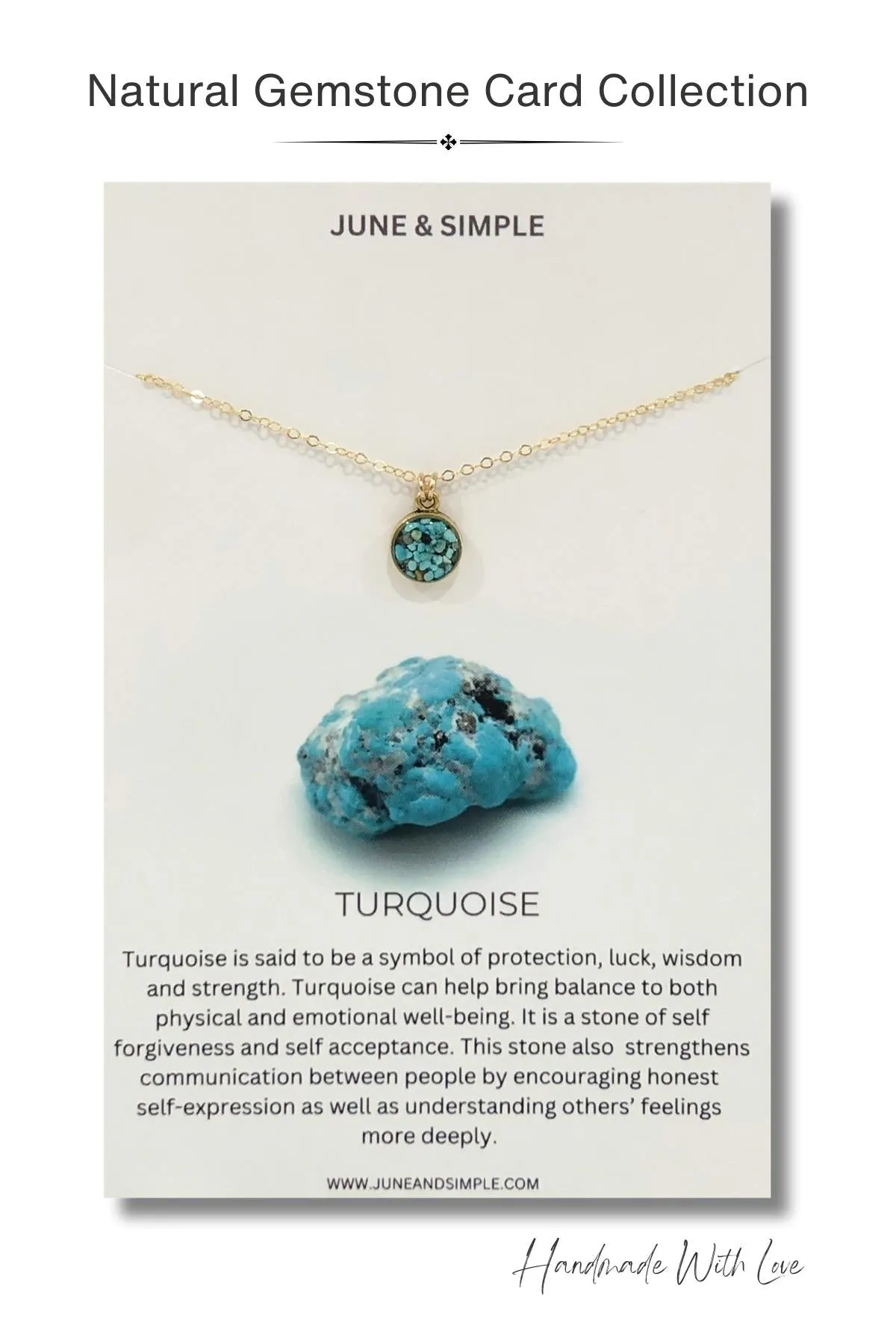 Turquoise Simple Necklace