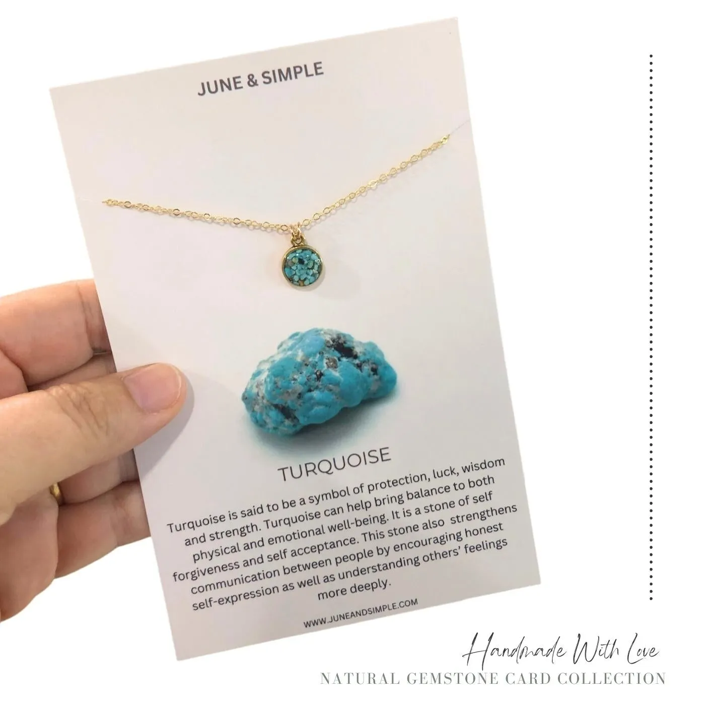 Turquoise Simple Necklace