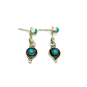 Turquoise Teardrop Earrings