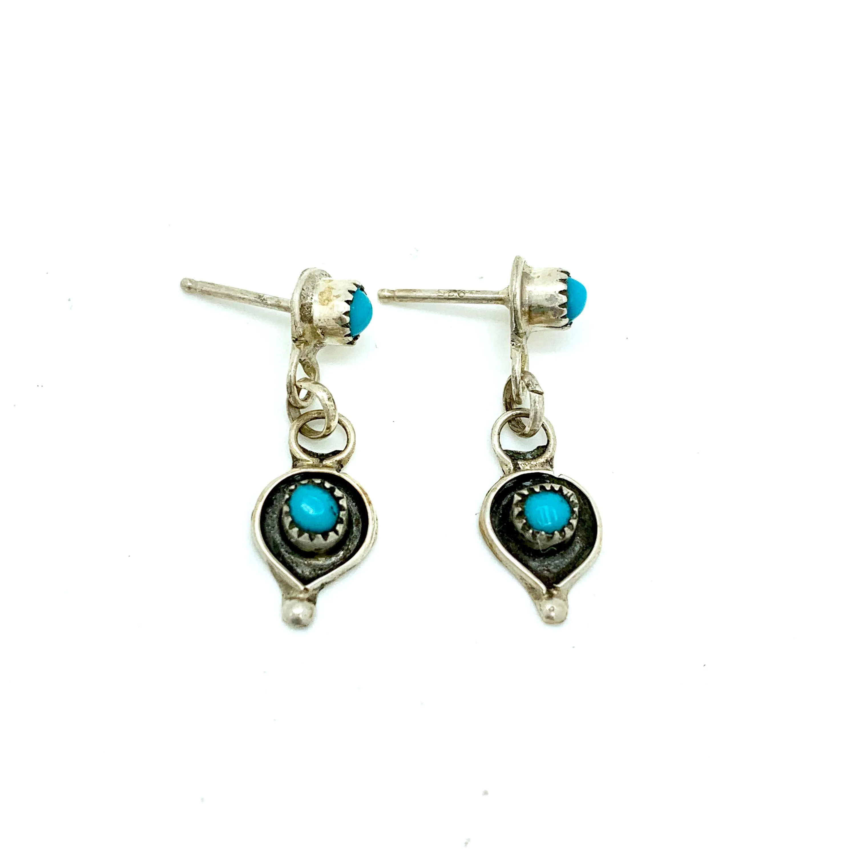 Turquoise Teardrop Earrings