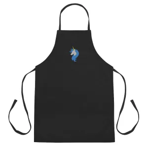 Unicorns and Stuff Dot Com Logo Embroidered Apron by #unicorntrends