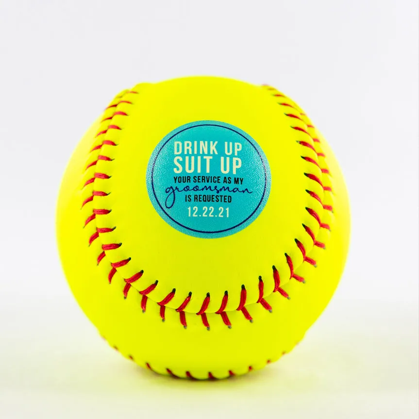 Usher, Printed Softball