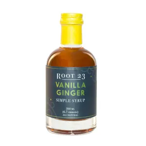 Vanilla Ginger Simple Syrup