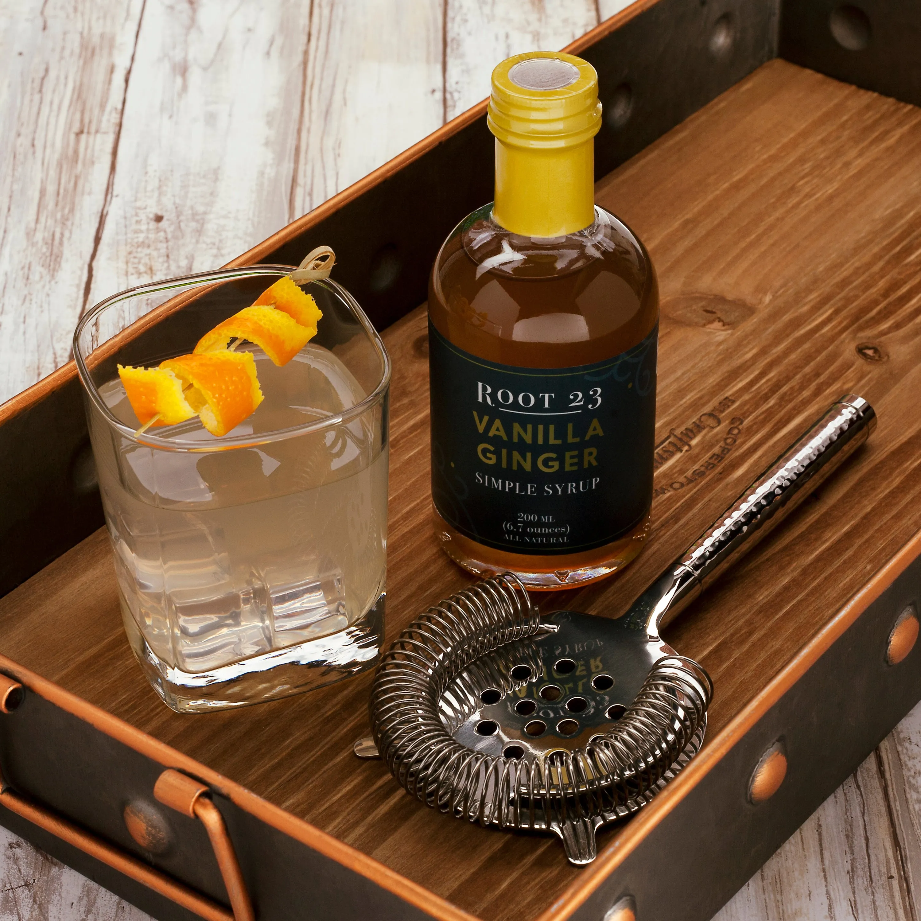 Vanilla Ginger Simple Syrup