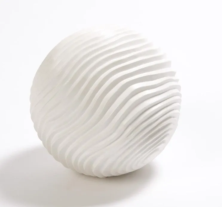 Varenne Sphere, Matte White - Global Views