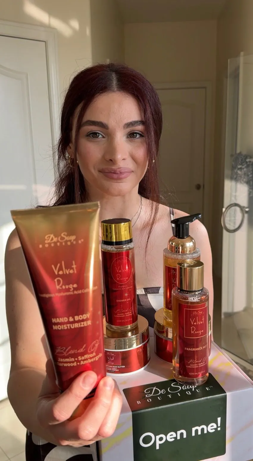 Velvet Rouge Hand & Body Moisturizer