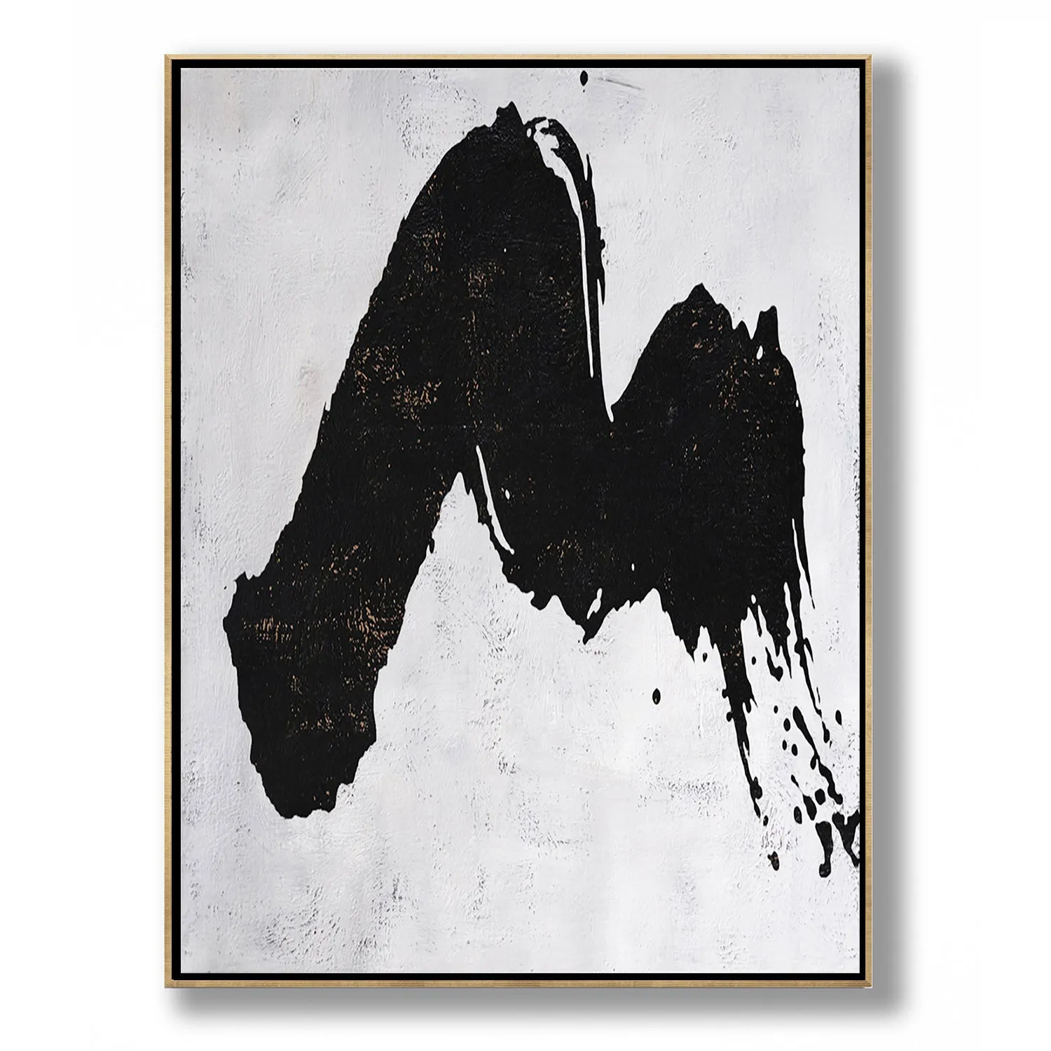 Vertical abstract Landscape painting H31V