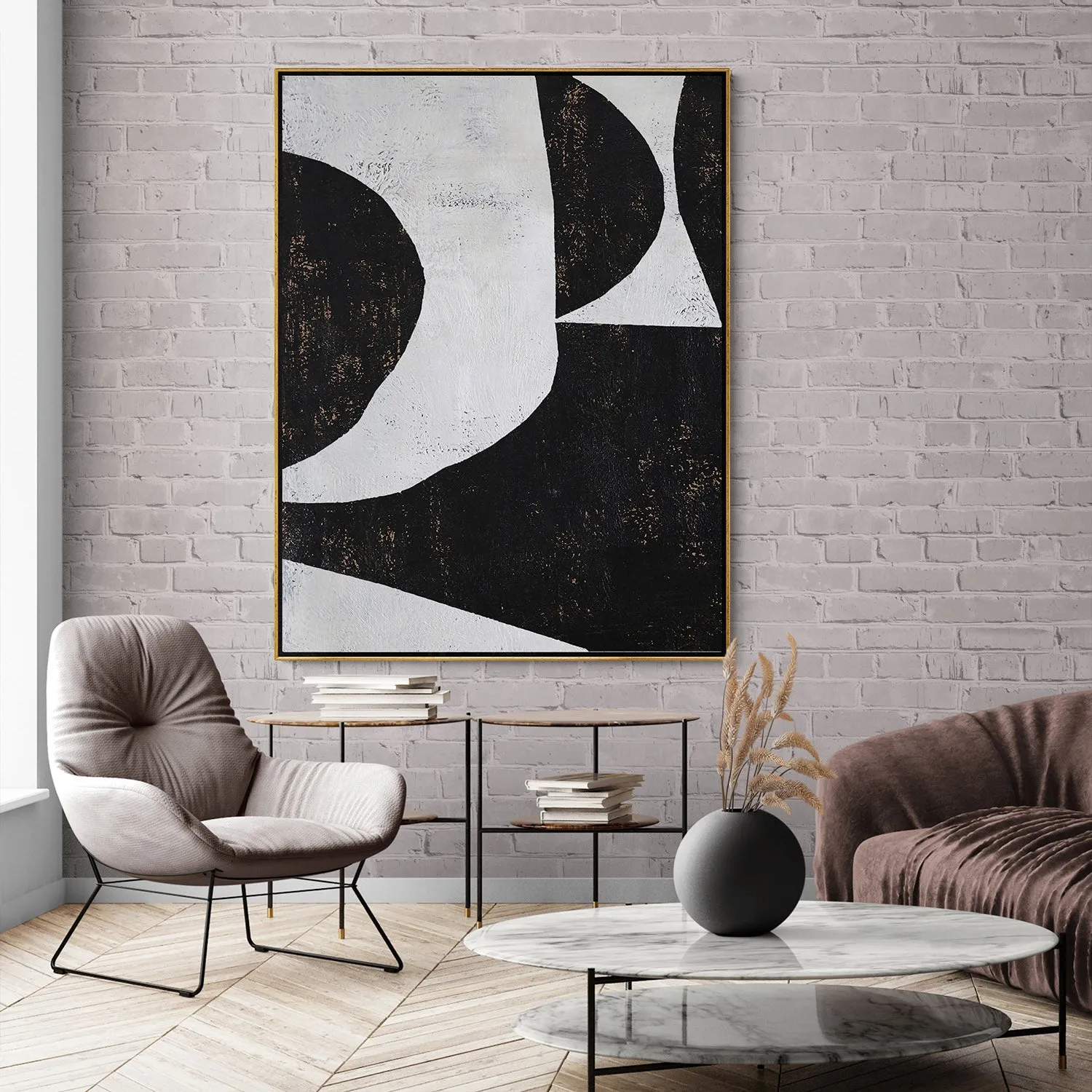Vertical Minimal Painting H214V
