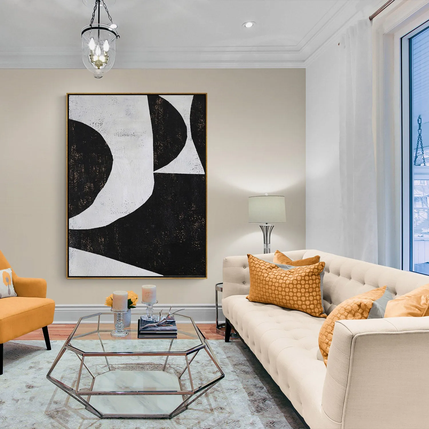 Vertical Minimal Painting H214V