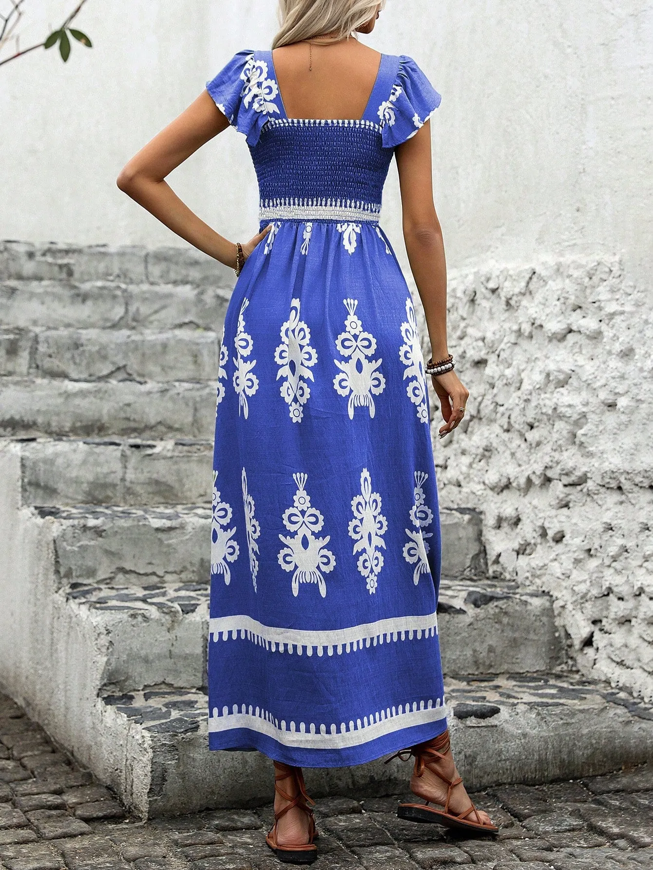 Vestido Vintage de Verano en Cherry Vibes