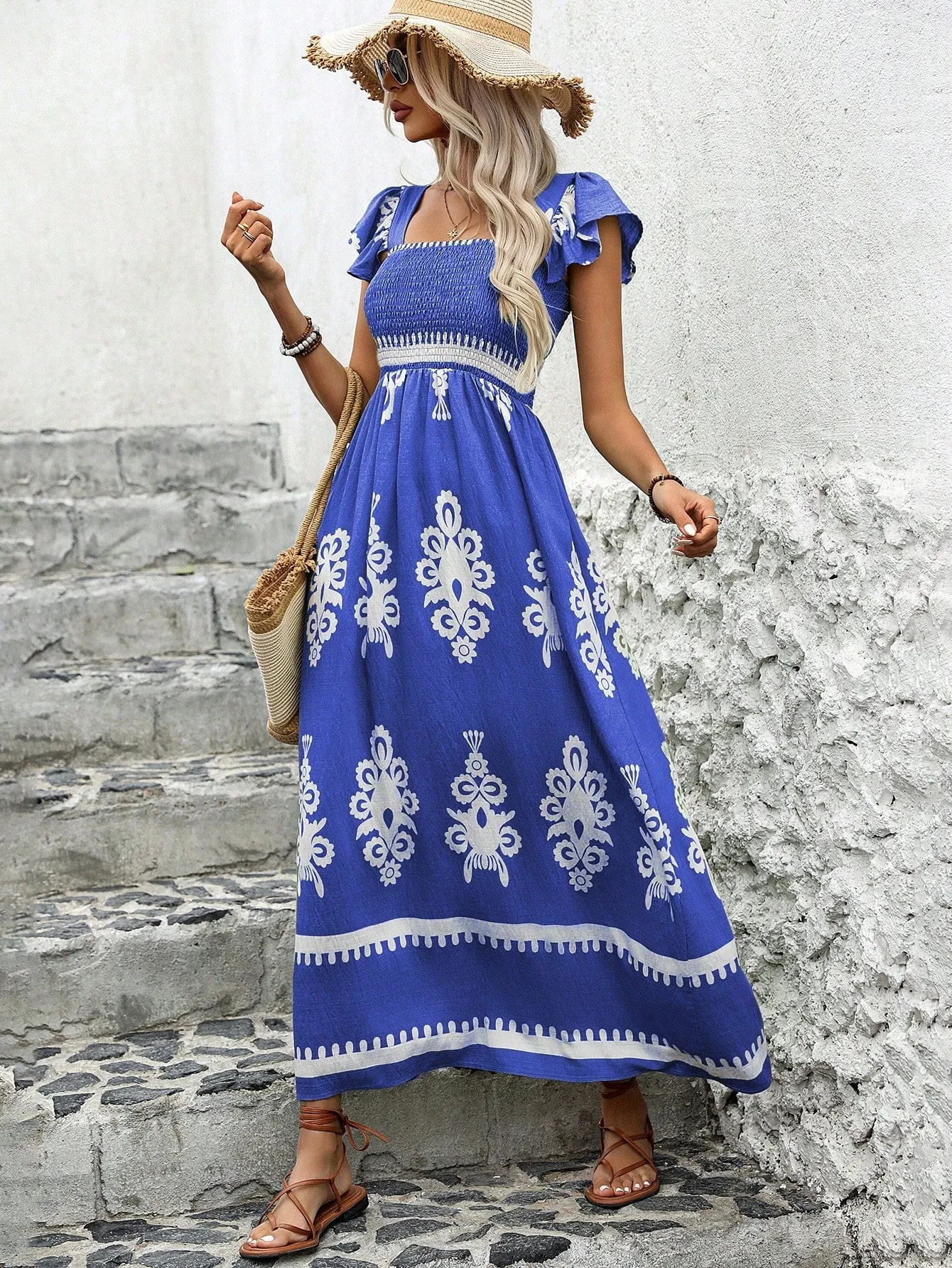 Vestido Vintage de Verano en Cherry Vibes